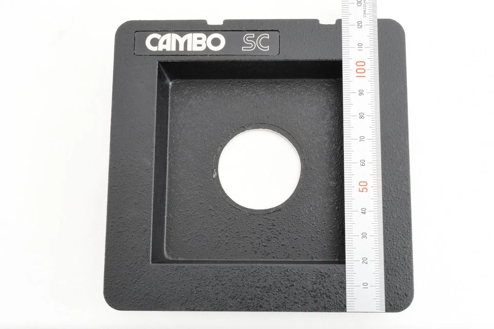 Rare Genuine Cambo 123x123mm #0 Hole Recessed Lens Board Ultima 23 35 From JAPAN - Image 3 of 4