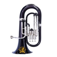 Bb 3-Valve Euphonium Brass Musical with Mouthpiece and hard carry case