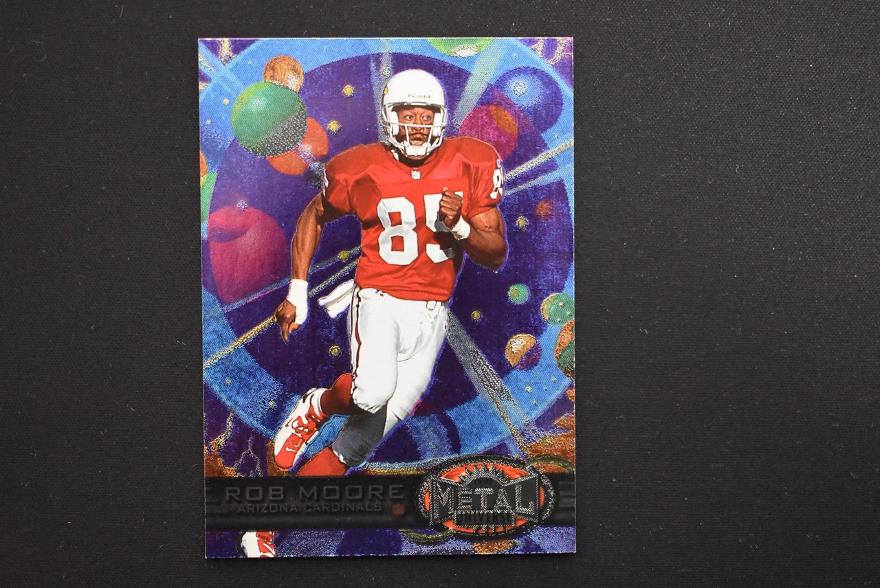Rob Moore 1997 SkyBox Metal Universe #38 Arizona Cardinals