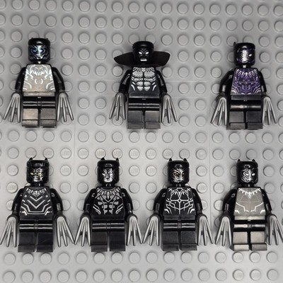 Lego Minifigures Black Panther SH0622 SH0263 SH0478 SH0466 SH0728