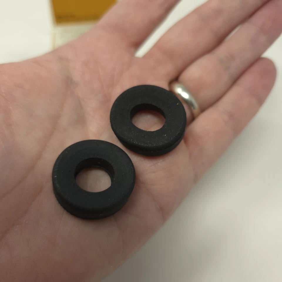 Vintage Pair Of Strombecker Championship Series Tires 1 1/4" - Image 3 of 4