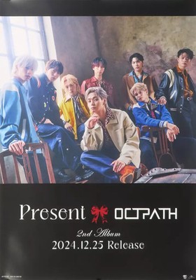 Poster B2 announcement poster OCTPATH   ''CD Present'' Target store purchase