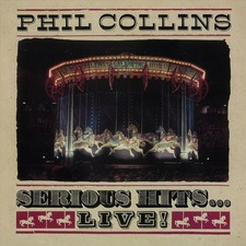 PHIL COLLINS SERIOUS HITS...LIVE NEW LP