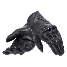 Dainese Blackshape Black/Black Sport Touring Urban Leather Motorcycle Gloves