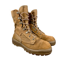 Belleville Combat Boots Tan Militatry Tactical Gore-Tex USA Made Mens Size 6.5W