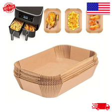 Disposable Air Fryer Paper Liners Non Stick Parchment Accessories