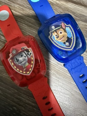Lot Of 2 VTech PAW Patrol  Learning Watch Toddler Watch Learning needs batteries
