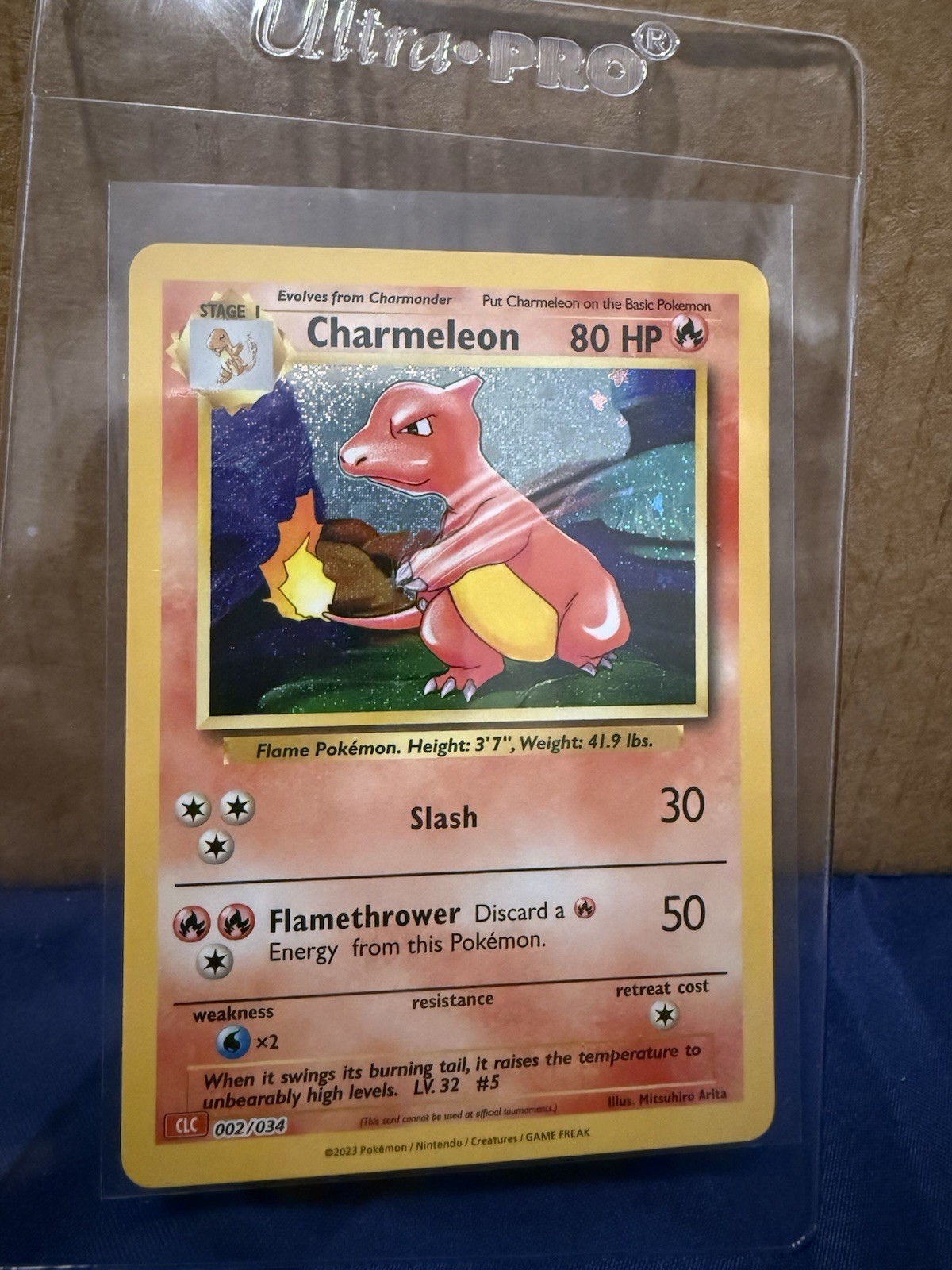 Charmeleon Holo Pokemon TCG Classic Charizard Deck (CLC) #002