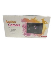 Camera Black 4K 30FPS 16 MP Action NIB SEALED Wifi, Loop Recording Waterproof