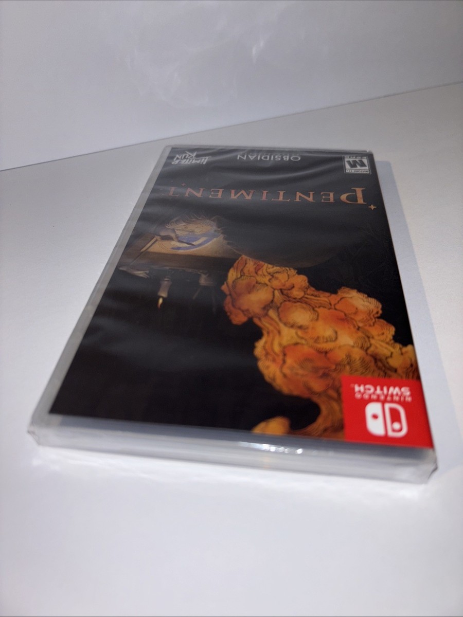 BRAND NEW PENTIMENT LIMITED RUN GAMES NINTENDO SWITCH U.S. ESRB