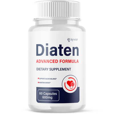 (1 Pack) Diaten Pills Advanced Blood Max Support Supplement Dia Ten 60 Capsules
