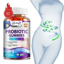 Probiotics Gummy - Immune System, Digestive and Gut Health, Cleanse & Detox