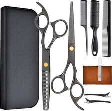 Kit de tijeras profesionales para cortar el cabello - Acero inoxidable