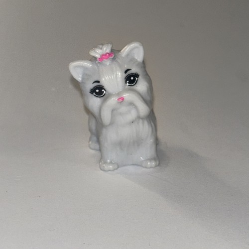 MINIATURE 1.5” SILKY TERRIER PUPPY DOG PVC FIGURE (MA424) 