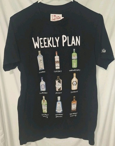 MC2 Saint Barth Weekly Planner T-shirt  Rare