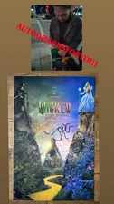 JON M CHU SIGNED WICKED FOR GOOD DIRECTOR GLINDA ELPHABA 11X17 PHOTO PROOF