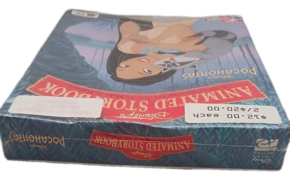 Disney Animated Storybook Pocahontas (CD-ROM, 1995, PC) Box Box Sealed New - Image 3 of 4