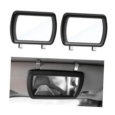 2 PCS Car Sun Visor Vanity Mirror, 6.6" x 4.3" Clip-on Auto Sun-Shading 2pcs