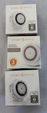 New Clarisonic Authentic Replacement Facial Brush Heads Set Of Three