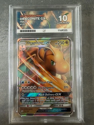 DRAGONITE GX  #152 ACE 10 perfect subs