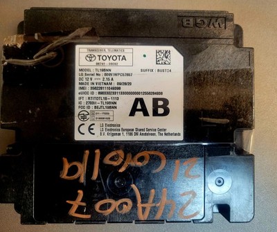 23 2023 TOYOTA CAMRY  COROLLA TELEMATIC COMMUNICATION CONTROL MODULE 86741-06092