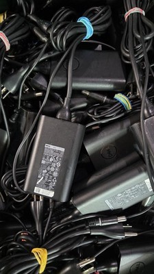 Lot of 10 - Dell 65W Big Barrel AC Charger Laptop Power Adapter Mixed Models