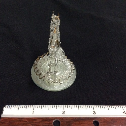 Blown Glass WISHING WELL Figurine ● Moveable part ● Hand spun glass ● Birds - Picture 3 of 7