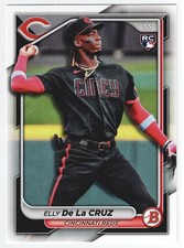 2024 Bowman Paper Elly De La Cruz Rookie RC Base #22 Cincinnati Reds