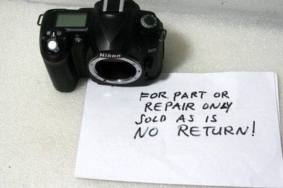 Nikon D50 6.1MP,2'' LCD DSLR For Part/Repair SC 1954. PLEASE READ
