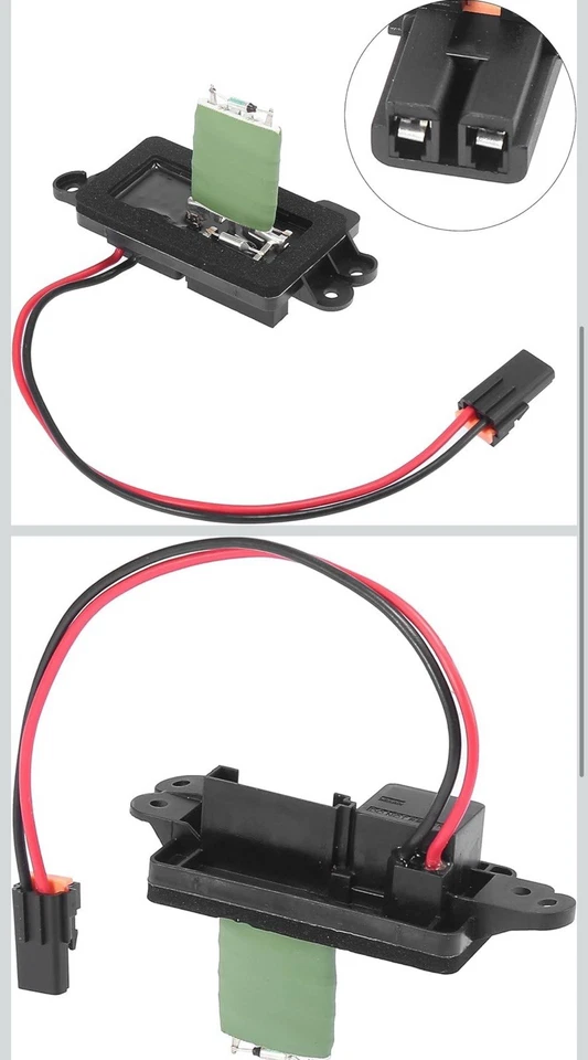 Chevrolet Heater Blower Motor Resistor Trailblazer 2002-2009 S9 Open box - Image 2 of 3