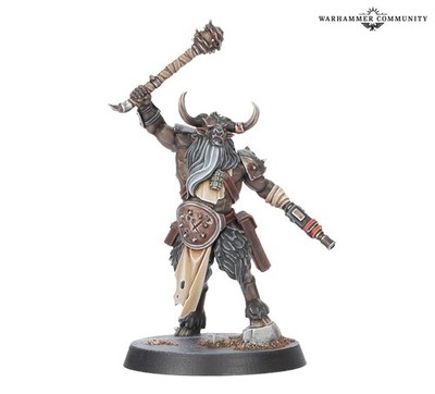 Warhammer 40k Fellgor Ravagers kill team Beastmen (UNPAINTED)