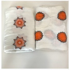 NEW Aden Anais Swaddling Blankets in MELA 2 PACK