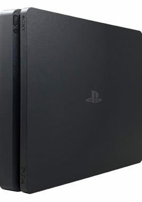 PS4 slim 1 Terabyte with 10 game CDs and 2 controllers *Ending in 5 days*