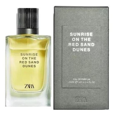 ZARA Sunrise On The Red Sand Dunes EDP New Freagrance 100ml Men