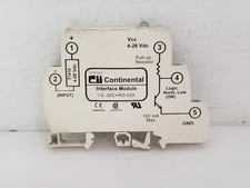 CONTINENTAL INDUSTRIES I.O.-IDC+RO-028 INTERFACE MODULE 4-28 VDC