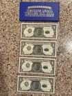 (4) Consecutive 100th Anniversary Morgan $1 Dollar Banknote Sequential