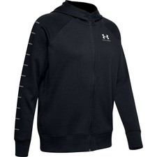 Under Armour 1348559 Women's UA Rival Fleece Sportstyle Hoodie, Black, X-Small