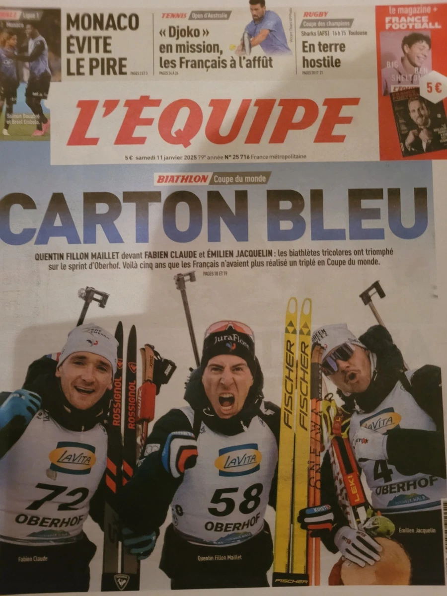 Revues de sport mensuels sur rugby, en français