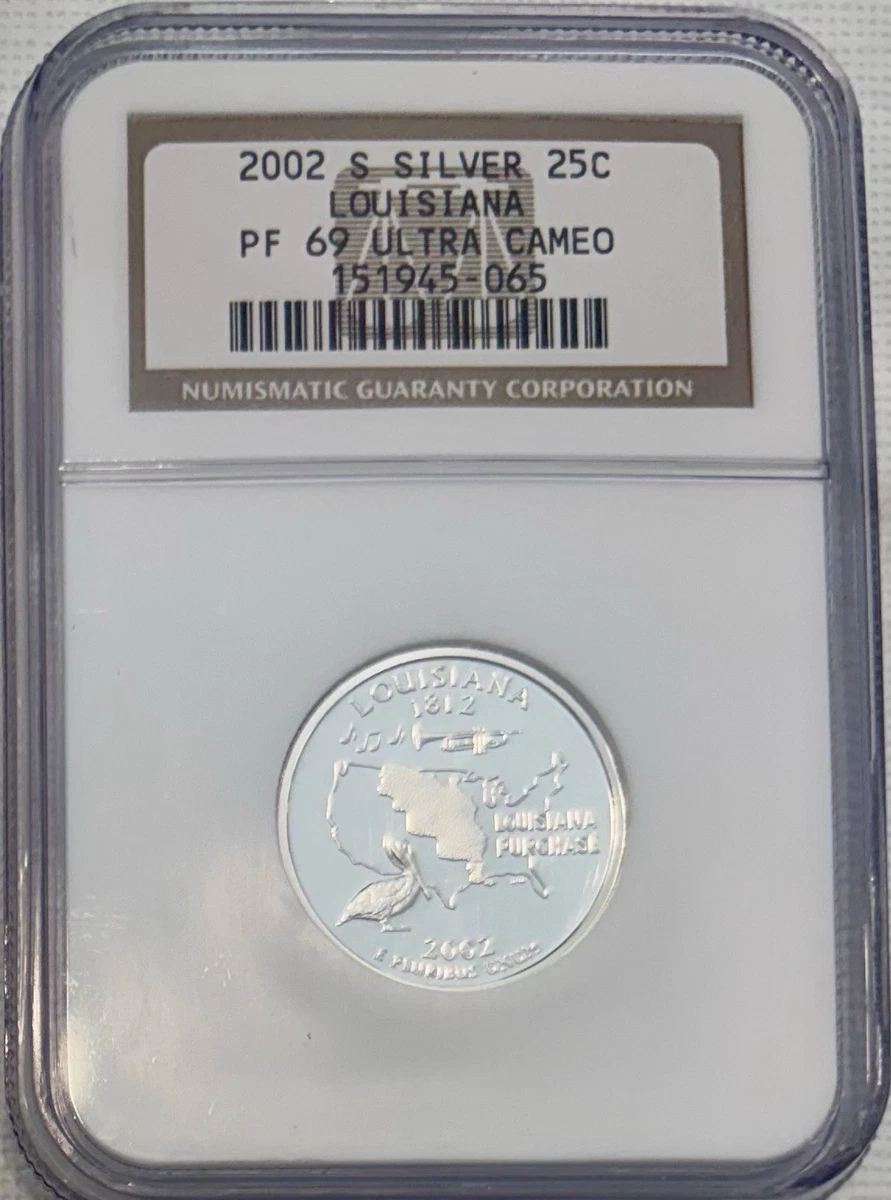 Proof Silver PR 69 NGC US State Quarters 1999-2008 for sale | eBay