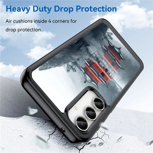 For Samsung S21 S22 S23 S24 Ultra FE ancient Japanese temple Anti scratch Cover - 第 14/25 張圖片