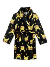 Pokemon Bathrobe Bath Robe Pajama Boy Size 6/7 8