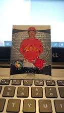 2009 Bowman Sterling WBC Relics Kai Liu  #BCR-KK Player Worn Jersey Patch Card