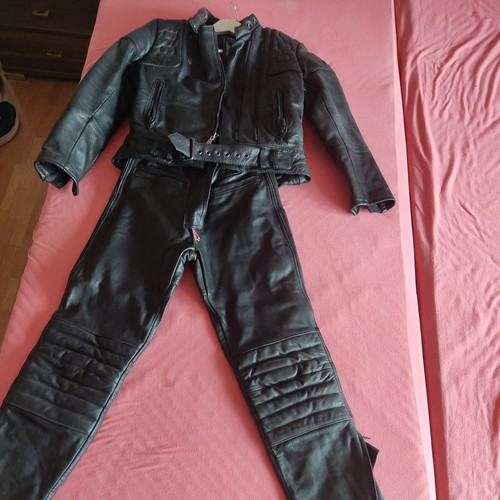 damen lederkombi gebraucht, Größe 38, Schwarz, Geteilt Tragbar. Neuwertig - Bild 8 von 8