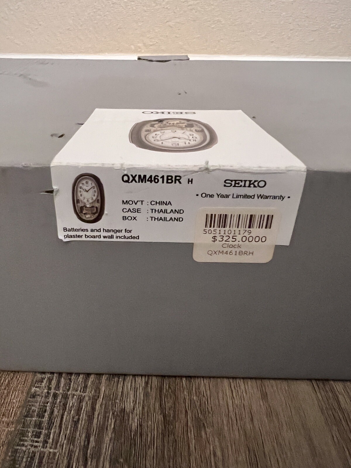 Seiko QXM461BRH Melodies in Motion Musical Clock eBay