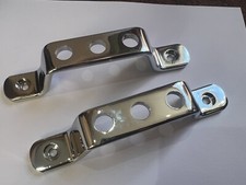 MGB , Midget  Interior Chrome DOOR PULLS ,pair BD8-D3-F