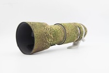 LensCamo Neoprene Camouflage  for Canon RF 100-500  + zoom cover - Grass Camo