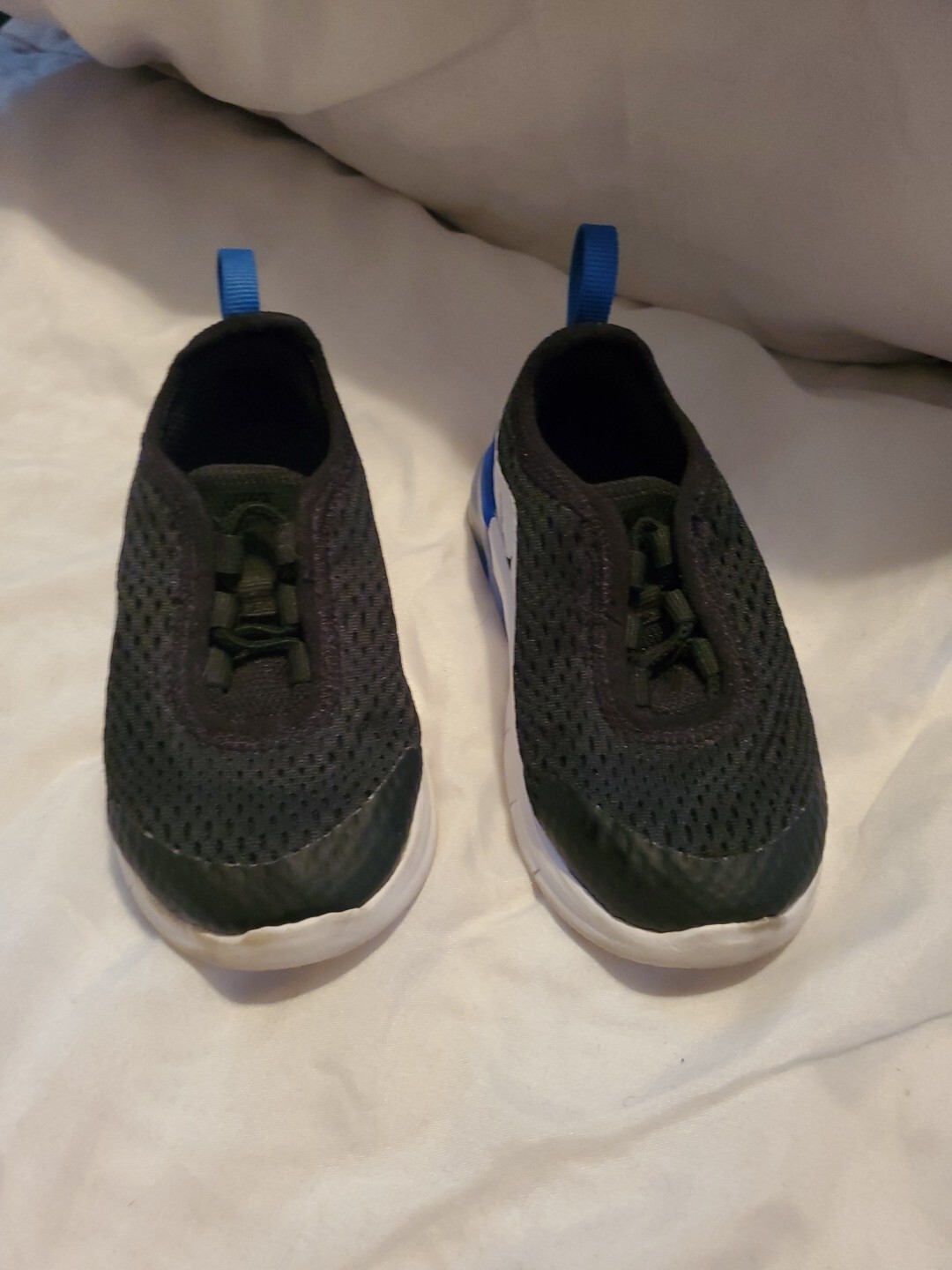 Nike Air Max Motion 2 Toddler Shoes Size 6C BLACK/BLUE/WHITE  AQ2744-003-image