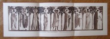 VILLENEUVE SUR LOT EGLISE SAINTE CATHERINE FRISE DE MAURICE REALIER DUMAS 