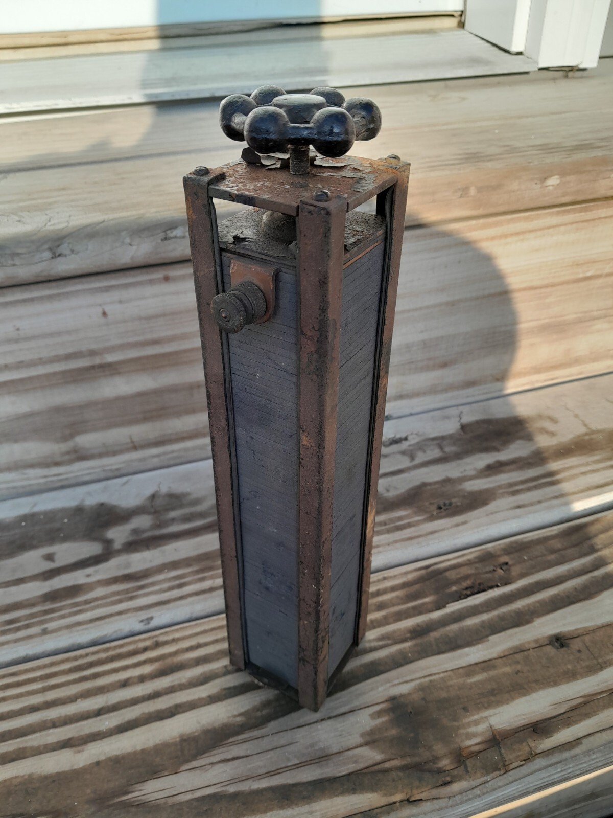 Antique Durkee Marine Electrical Component Staten Island Frankenstein Steampunk