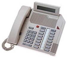 B-Stock Nortel M2616D NT2K16 Gray 16 Button Telephone with Display